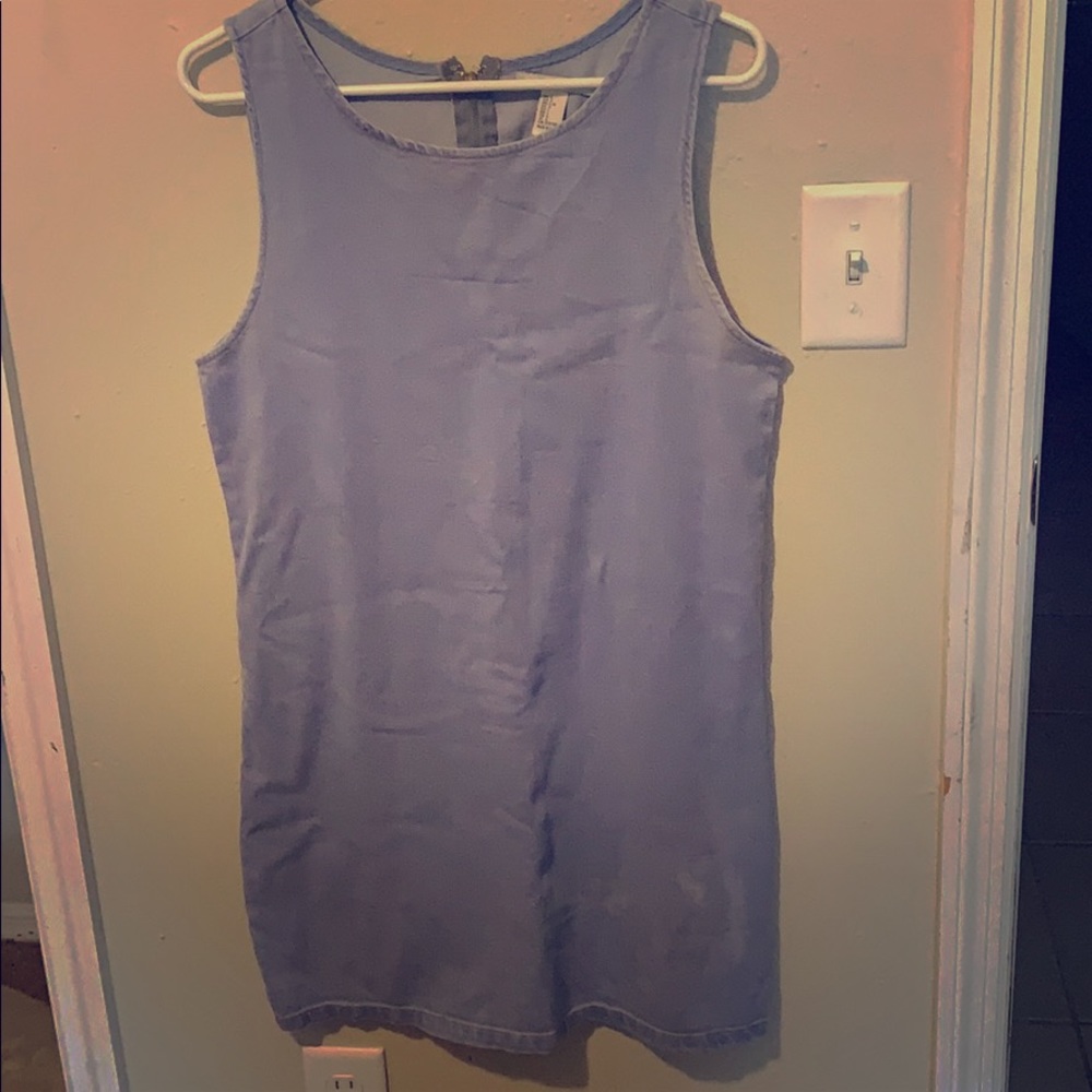 Bleach wash Jean dress